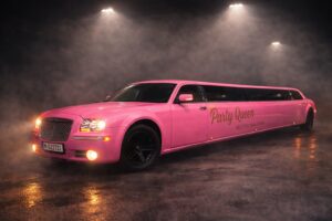 Pinke Stretchlimousine NRW