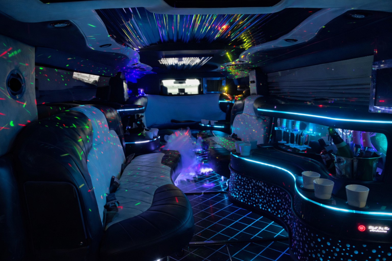 Hummer Limousine Innenansicht