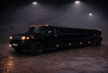 Schwarze Hummer Limousine NRW
